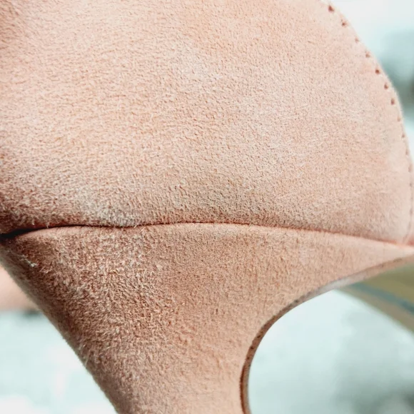 NEW Sam Edelman Luella Canyon Clay Suede Leather Ankle Strap Heeled Sandals O795 - Picture 13 of 15